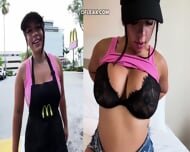 Delivrey Girl Fucked . Melztube
